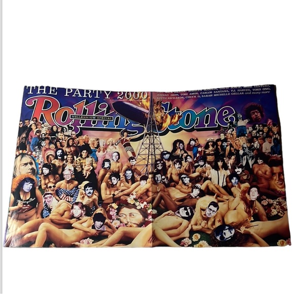 MILLENNIUM SPECIAL ROLLING STONE MAGAZINE THE PARTY 2000 DEC 1999 ISSUE 830/831 - Picture 1 of 17